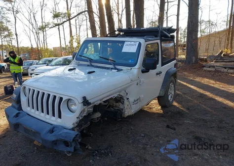 2020 Jeep Wrangler Sport S 4X4 from USA, damaged, VIN 1C4GJXAN5LW313352